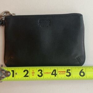 Coach Black Leather Men's Wallet